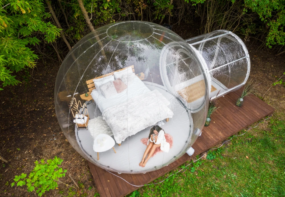 big clear bubble tent